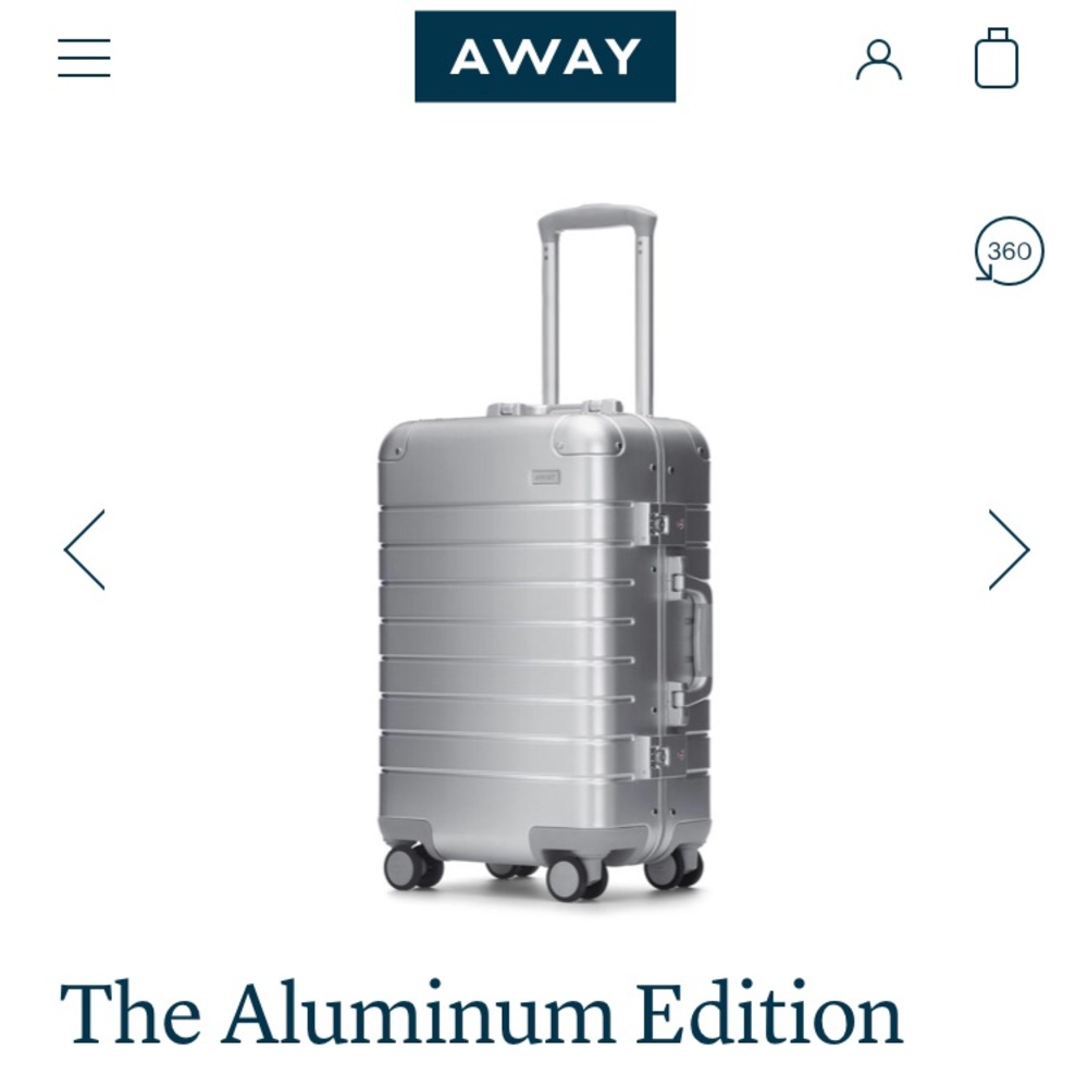 AWAY Aluminum Carry On Luggage